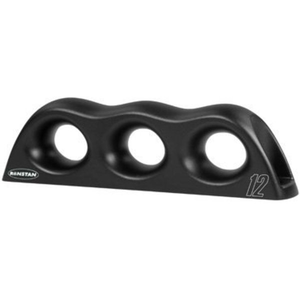 Ronstan Rope Glide Fairlead Triple Black 12mm RF8093-12